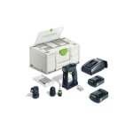 Perceuse - visseuse sans fil cxs 18 c 3, 0 - set - festool - avec 2 batterie 18v 3. 0ah - systainer - ...
