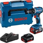 Perceuse - visseuse 18v gsr 18v - 45 + 2 batteries gba 3ah + chargeur en coffret l - boxx - bosch - 06019k3204 ...