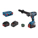 Perceuse visseuse biturbo gsr 18v - 150 c - bosch - avec 2 batteries 18v 8. 0ah - l - boxx - 06019j5005 ...