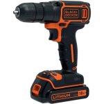 Perceuse - visseuse 18v sans - fil black + decker (livr�e avec 1 batterie 15 ah + chargeur) - bdcd18 ...
