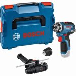 Perceuse - visseuse bosch professional gsr 12v - 35 fc + gfa 12 - h + gfa 12 - b + l - boxx - 06019h300b ...