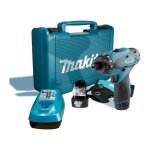 Perceuse visseuse - makita - df030dwe - sans fil - 10 mm - 2 batteries