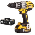 Perceuse - visseuse à percussion 18v + 2 batteries 5ah + coffret tstak - dewalt - dcd996p2 - qw Perceuse - visseuse à percussion 18v + 2 batteries 5ah + coffret tstak - dewalt - dcd996p2 - qw