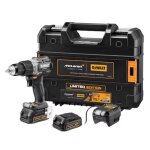 Perceuse � percussion xr 18v �dition mclaren - dewalt - avec 2 batteries 18v 1. 7ah - chargeur - coffret ...