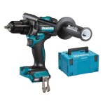 Perceuse visseuse  percussion 40 v max li - ion xgt  13 mm makita - sans batterie - hp001gz01