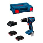 Perceuse - visseuse  percussion - bosch - gsb 18v - 65 - 2 x 20 ah - sans fil - 18 v