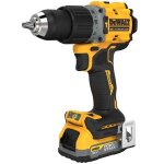 Perceuse visseuse percussion compacte xr brushless - dewalt - avec 2 batteries 18v 1. 7ah - chargeur ...