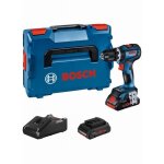 Perceuse - visseuse  percussion - bosch - gsb 18v - 90 c - 2 batteries 4ah procore - 2100 tr / min - ...