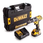 Perceuse � percussion 18v xr (1x50ah) en tstak - dewalt dcd796p1