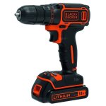 Perceuse - visseuse sans - fil 18v black + decker (livrée avec 1 batterie 15 ah + chargeur + coffret) ... Perceuse - visseuse sans - fil 18v black + decker (livrée avec 1 batterie 15 ah + chargeur + coffret) ...