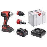 Perceuse - visseuse sans fil a 18v - mafell - avec 2 batteries 18v lihd - chargeur - coffret t - max ...