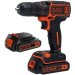 Perceuse - visseuse sans fil - black & decker - bdcd18b - 18v - 2 batteries 15 ah - chargeur 200 ma Perceuse - visseuse sans fil - black & decker - bdcd18b - 18v - 2 batteries 15 ah - chargeur 200 ma