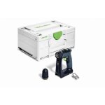 Perceuse - visseuse sans fil - festool - cxs 18 - basic - 18v - systainer - ergonomique