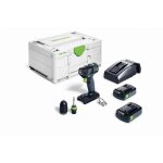 Perceuse - visseuse sans fil txs 18 c 30 - plus - festool - avec 2 batteries 18v 3. 0 ah - systainer ...