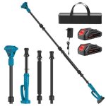 Perche �lagueuse aluminium 2m compatible batterie makita 18v b s�rie ? 3 longueurs 1m 15m 2m ? angle ...