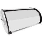 Perfect bo�te � pain bo�te conservation pain avec couvercle - en acier inox 44x27x18cm