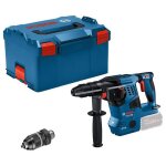 Perforateur burineur 18v gbh 18v - 28 cf - bosch - sans batterie ni chargeur - l - boxx - 611921001