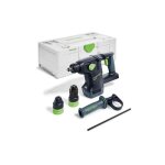 Perforateur burineur sans fil khc 18 eb - basic - 18 v - coffret sans batterie ni chargeur - festool ...