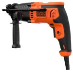 Perforateur filaire - black + decker - behs01 - qs - 650w - avec 2 forets