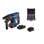 Perforateur - bosch - gbh 180 - li - 18v - 2 j - 11 pi�ces accessoires