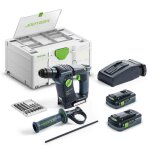 Perforateur sans fil bhc 18 hpc 4. 0 i. plus - festool - avec 2 batteries 18v 4. 0ah - chargeur - systainer ...