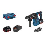 Perforateur sds plus bosch professional gbh 18v - 26f avec 2 batteries 60ah chargeur en lboxx - 0611910002 ... Perforateur sds plus bosch professional gbh 18v - 26f avec 2 batteries 60ah chargeur en lboxx - 0611910002 ...