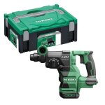 Perforateur sds + brushless hikoki dh1826daw2z 26mm 18v 32j en hitcase iii (vendu sans batterie) Perforateur sds + brushless hikoki dh1826daw2z 26mm 18v 32j en hitcase iii (vendu sans batterie)