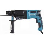 Perforateur sds + makita hr2600 - electrique - 800w - 24j - bton - a percussion