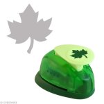 Perforatrice pm feuille drable - artemio - 1. 6 cm - adulte - mixte - marron