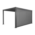 Pergola bioclimatique aluminium et acier 4x3m + 1 store 4m palace palace 4x3m + store 4m Pergola bioclimatique aluminium et acier 4x3m + 1 store 4m palace palace 4x3m + store 4m