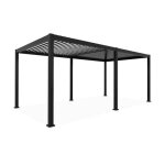Pergola bioclimatique ? triomphe ? 3x6m. aluminium.  lames orientables