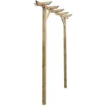 Pergola de jardin arche abris tonnelles 200 x 40 x 205 cm bois pergola de jardin 200 x 40 x 205 cm bois4433 ...