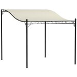 Pergola de jardin - outsunny - toit imperm�able trous de drainage - structure m�tallique - 3 x 25 m - ...