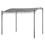 Pergola murale 3  25m nice grise