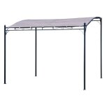 Pergola murale 3  25m nice taupe