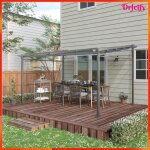 Pergola r�tractable - akozon - 13765 - structure m�tal �poxy anticorrosion - toile polyester 180 g / ...
