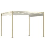 Pergola r�tractable ammy beige et kaki