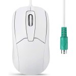 Perimice - 209 p ps2 souris optique filaire avec molette de d�filement et 1000 dpi blanc