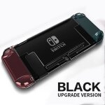 Priphriques gamerscoque de protection rigide amovible en cristal pour nintendo switchtui ultra fin ...