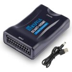 P�ritel vers hdmi adaptateur audio vid�o upscaler scart hdmi convertisseur pal - ntsc prise en charge ...