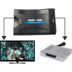 Adaptateur p�ritel vers hdmi - stra�e tech - 1080p - noir - num�rique - vid�o