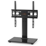 Perlegear support tv orientable et inclinable ? support tv sur socle pour led lcd oled tv a cran plat ...