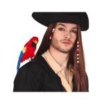 Accessoire déguisement - guirca - perroquet Épaule pirate - rouge - 30 cm Accessoire déguisement - guirca - perroquet Épaule pirate - rouge - 30 cm