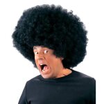 Perruque - afro - noire - adulte - intrieur - mixte - maxi perruque afro noire