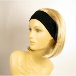 Perruque bandeau blond dor� m�ch� blond tr�s clair dorothee 24bt613