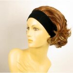 Perruque bandeau femme courte bouclée châtain cuivré méché blond clair ref ana 6bt27b? Perruque bandeau femme courte bouclée châtain cuivré méché blond clair ref ana 6bt27b?