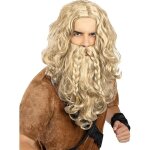 Perruque et barbe de viking pour homme - funidelia - accessoire pour dguisement - marron