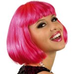 Perruque cabaret hot pink rose fuchsia