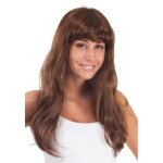 Perruque - chtain - frange - femme
