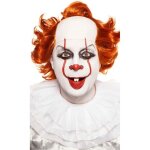 Perruque de clown diabolique - eurocarnavales sa - accessoire halloween multicolore pour adulte